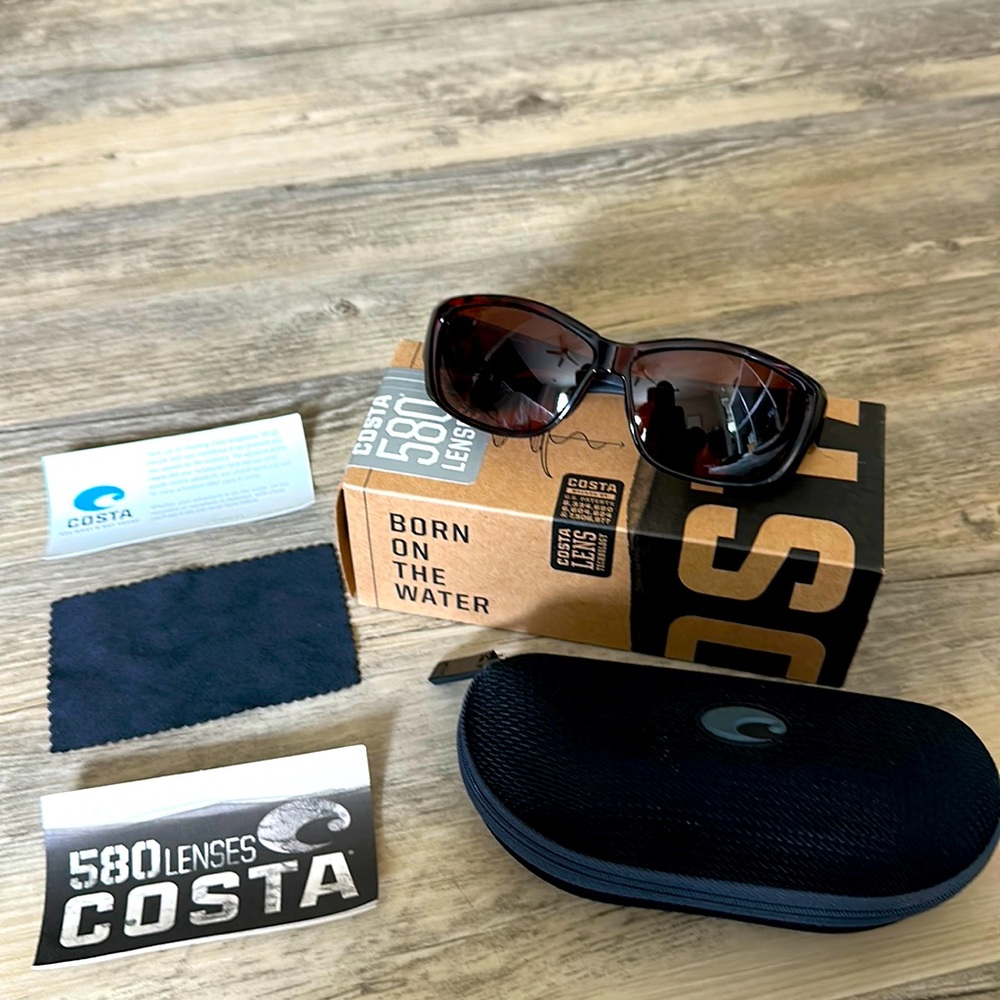 Costa Luke Tort Copper- dark brown sunglasses